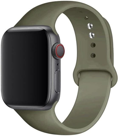 Silicone Strap Apple Watch Bands